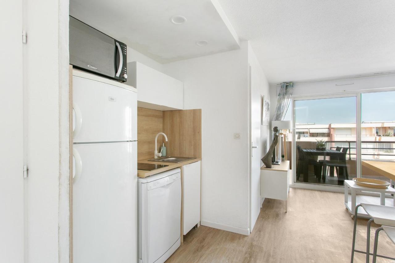 Appartement T3 Terrasse Vue Sur Mer, Piscine, Parking, Wifi Et Clim Σετ Εξωτερικό φωτογραφία