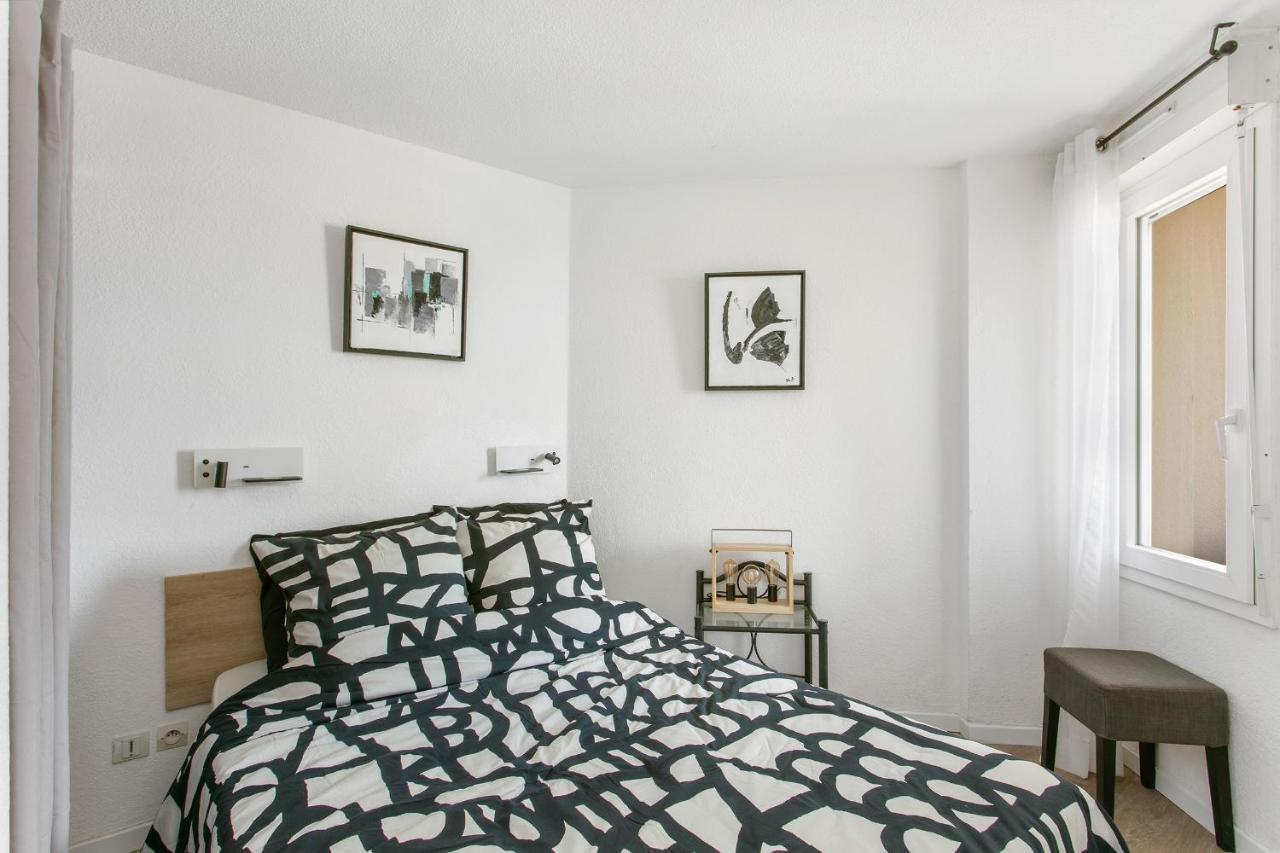 Appartement T3 Terrasse Vue Sur Mer, Piscine, Parking, Wifi Et Clim Σετ Εξωτερικό φωτογραφία