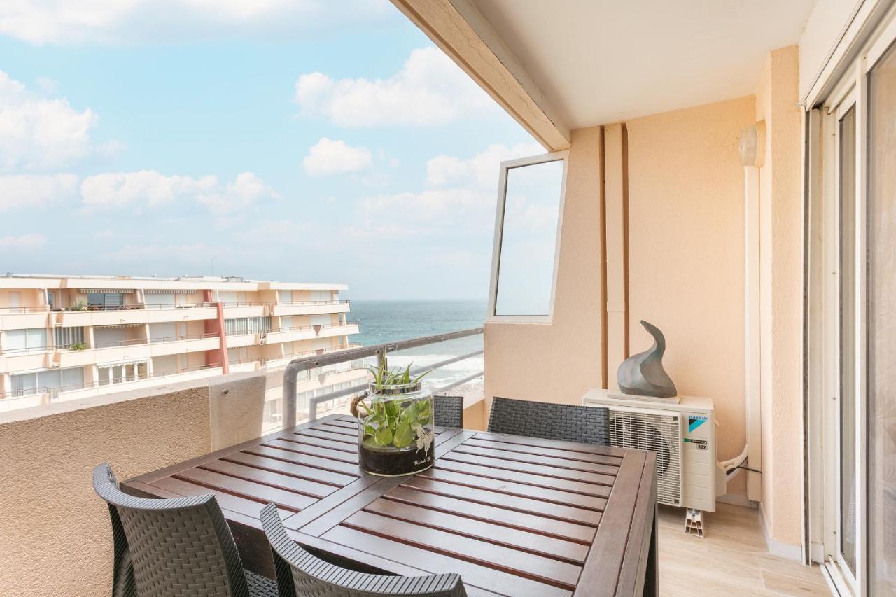 Appartement T3 Terrasse Vue Sur Mer, Piscine, Parking, Wifi Et Clim Σετ Εξωτερικό φωτογραφία