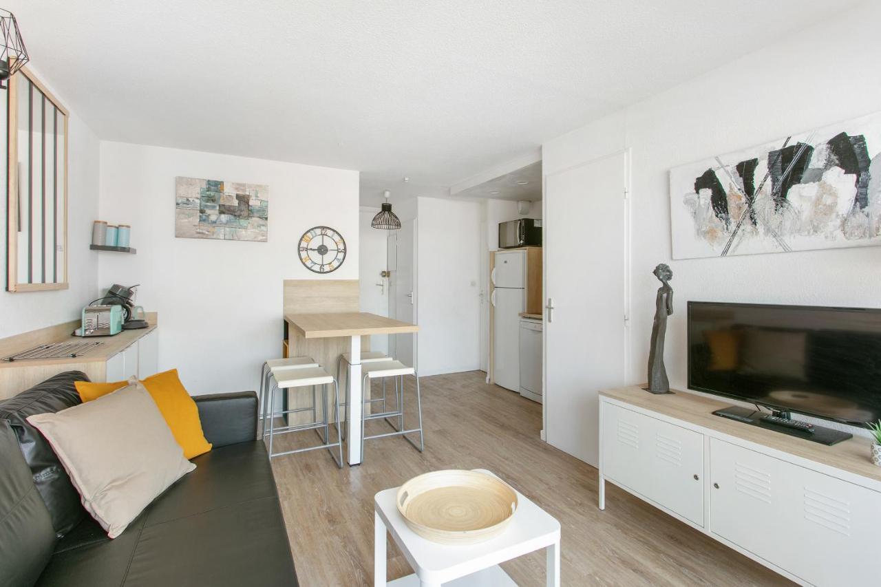 Appartement T3 Terrasse Vue Sur Mer, Piscine, Parking, Wifi Et Clim Σετ Εξωτερικό φωτογραφία